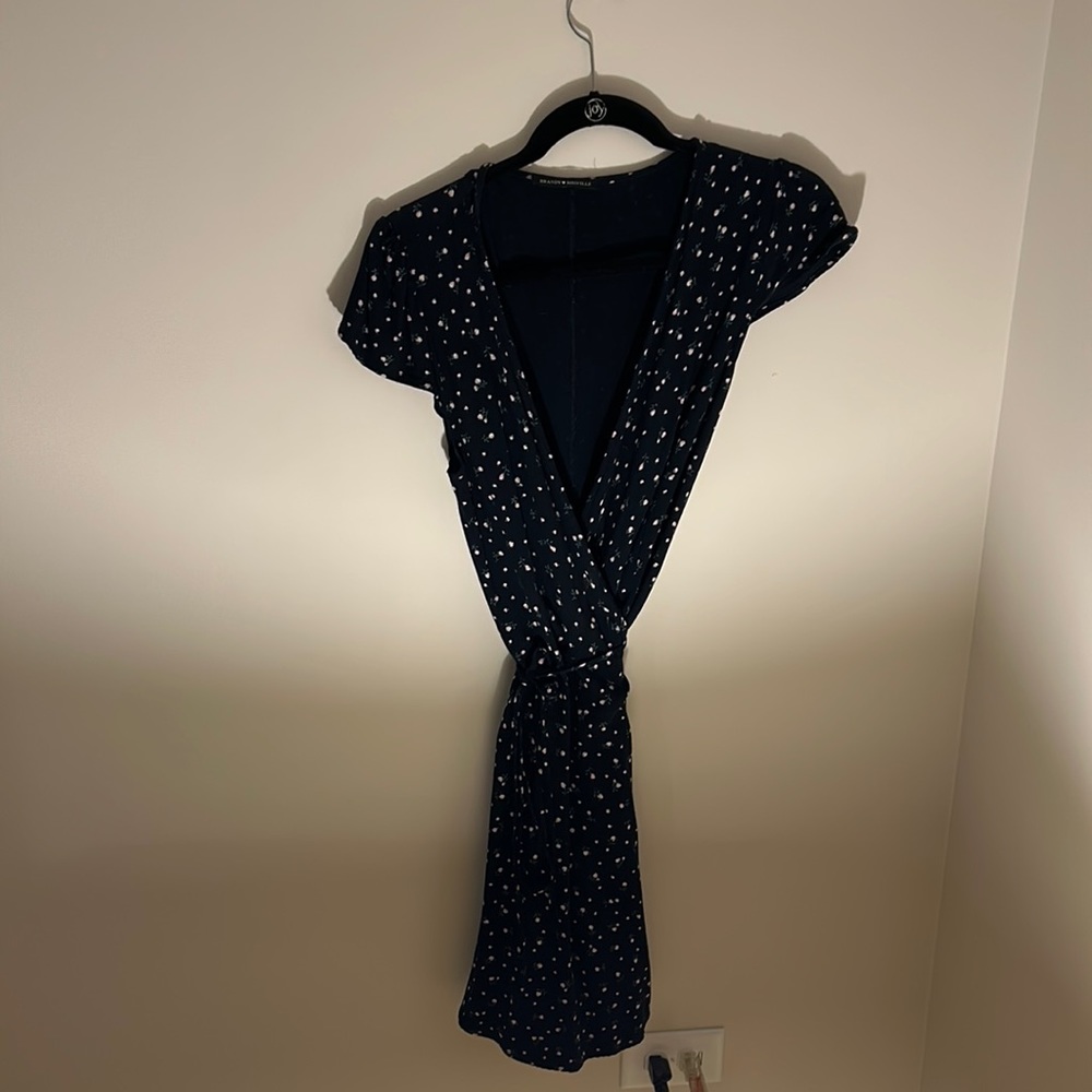 Brandy Melville floral wrap dress